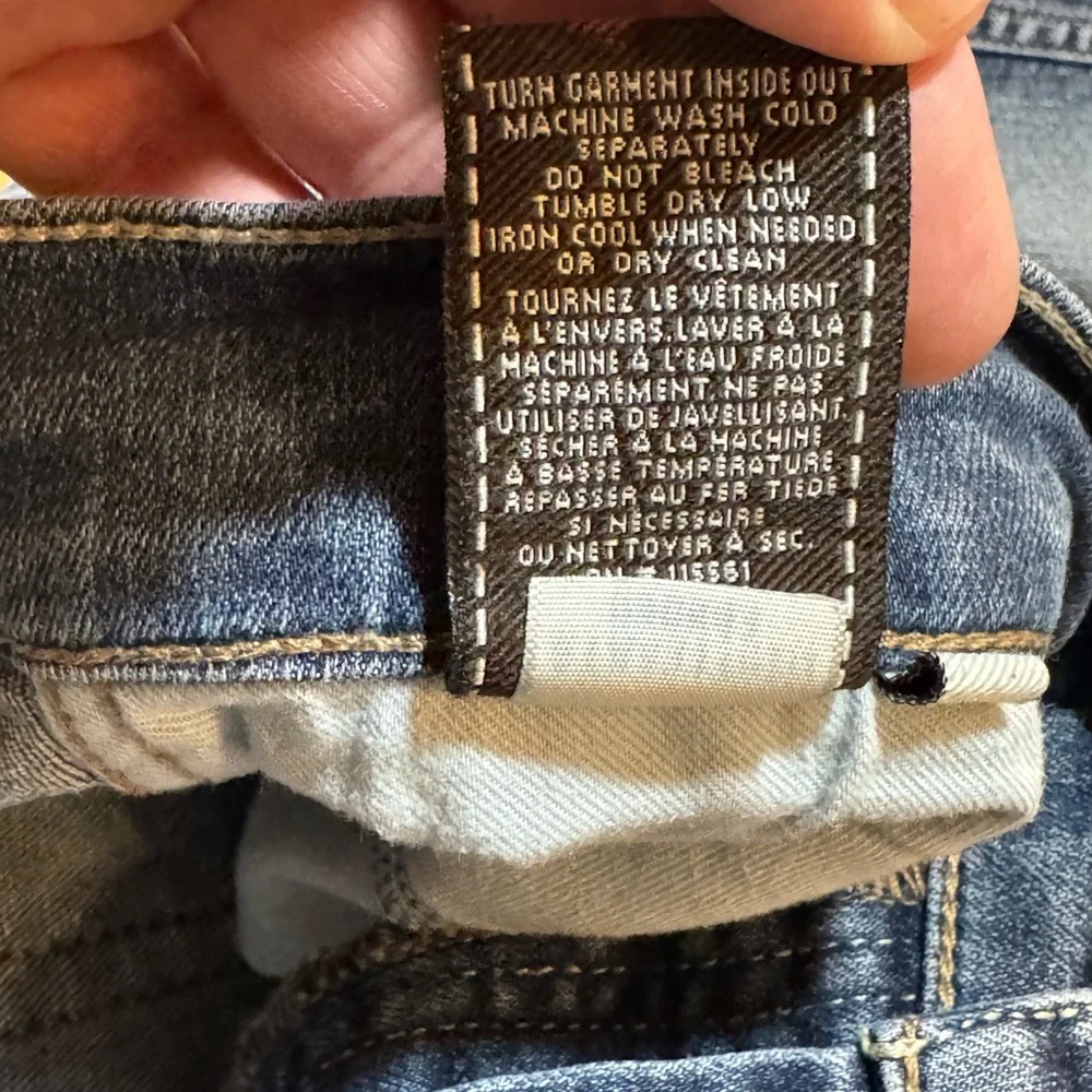7 For‎ All Mankind Men's Dark Blue Bootcut Jeans